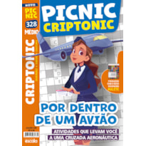 PICNIC CRIPTONIC - POR DENTRO DE UM AVIÃO - MÉDIO: 328