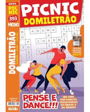PICNIC DOMILETRÃO - MÉDIO: 393 - PENSE E DANCE