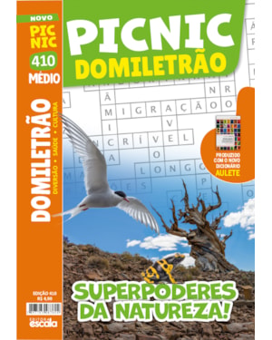 PICNIC DOMILETRÃO - MÉDIO: 410 - SUPERPODERES DA NATUREZA