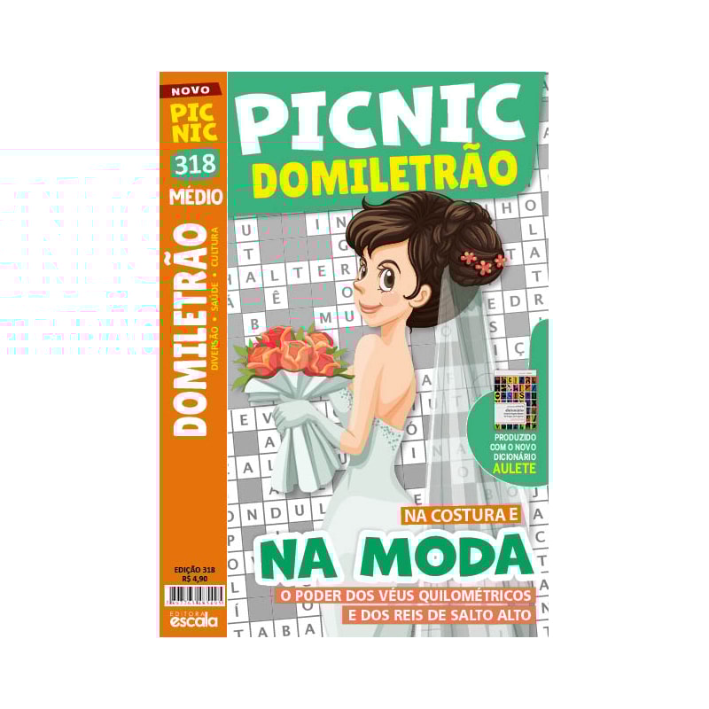 PICNIC DOMILETRÃO - NA COSTURA E NA MODA - MÉDIO: 318