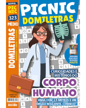 PICNIC DOMILETRAS - CORPO HUMANO - MÉDIO: 323