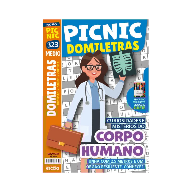PICNIC DOMILETRAS - CORPO HUMANO - MÉDIO: 323