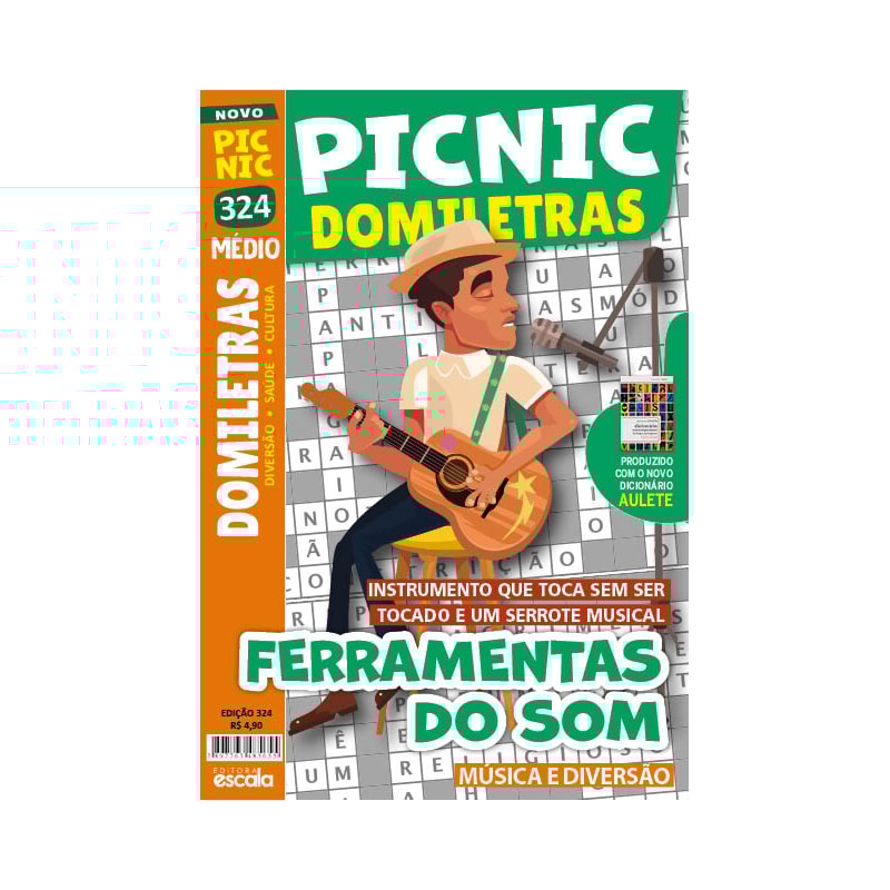 PICNIC DOMILETRAS - FERAMENTAS DE SOM - MÉDIO: 324