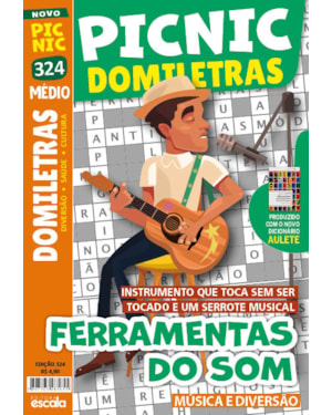 PICNIC DOMILETRAS - FERAMENTAS DE SOM - MÉDIO: 324