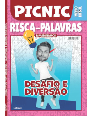 Picnic - Risca Palavras - Desafio e Diversão: & passatempos