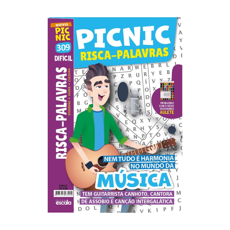 PICNIC RISCA-PALAVRAS - DIFÍCIL: 309 - MUSICAS