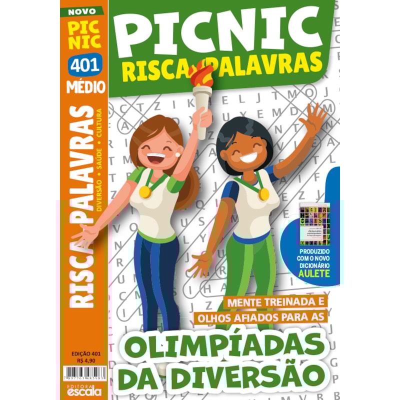 PICNIC RISCA-PALAVRAS - MÉDIO: 401 - OLIMPÍADAS DA DIVERSÃO