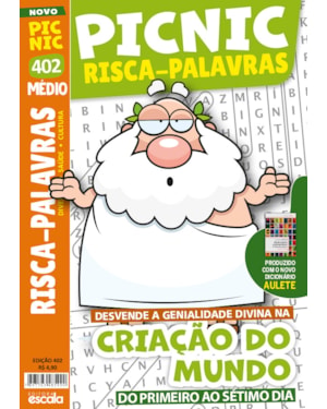 PICNIC RISCA-PALAVRAS - MÉDIO: 402- CRIAÇÃO DO MUNDO