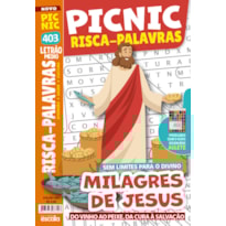 PICNIC RISCA-PALAVRAS - MÉDIO: 403 - MILAGRES DE JESUS