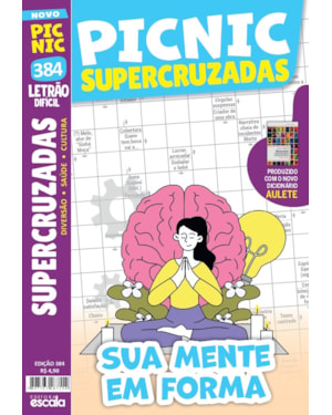 PICNIC SUPERCRUZADAS - LETRÃO - FÁCIL: 384 - SUA MENTE EM FORMA