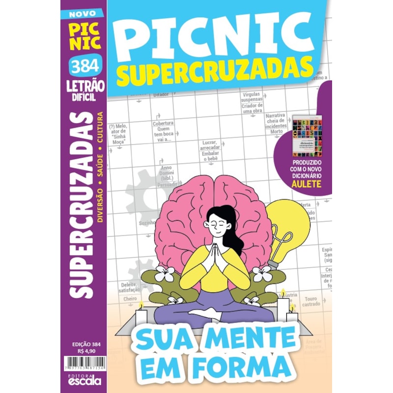 PICNIC SUPERCRUZADAS - LETRÃO - FÁCIL: 384 - SUA MENTE EM FORMA