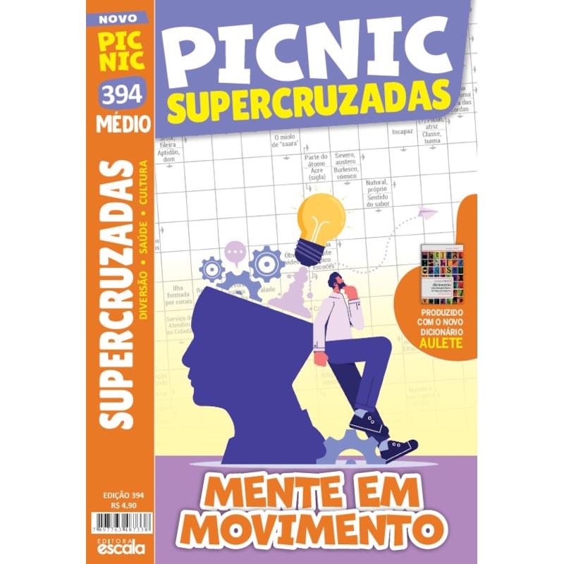 PICNIC SUPERCRUZADAS - MÉDIO: 394 - MENTE EM MOVIMENTO