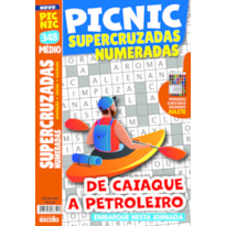 PICNIC SUPERCRUZADAS NUMERADAS - MÉDIO: 348 - DE CAIAQUE A PETROLEIRO