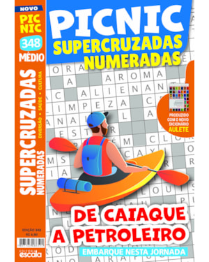 Picnic Supercruzadas Numeradas - Médio: 348 - de caiaque a petroleiro