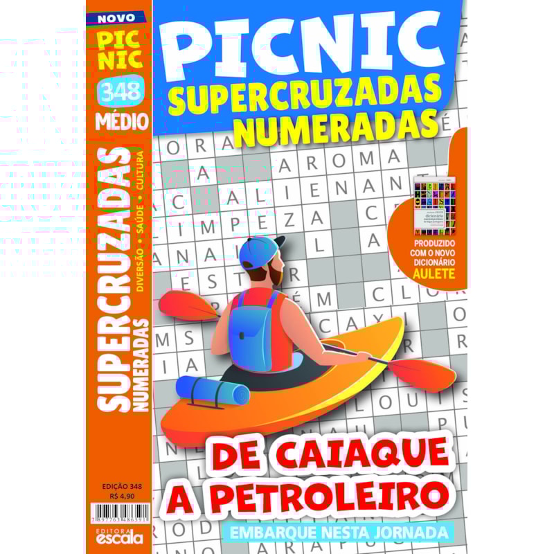 PICNIC SUPERCRUZADAS NUMERADAS - MÉDIO: 348 - DE CAIAQUE A PETROLEIRO