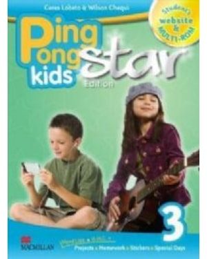 Ping Pong Kids Star Ed. Student''''s Book W/Multi-Rom/Web Code-3