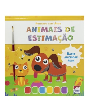 PINTANDO COM ÁGUA: ANIMAIS DE ESTIMAÇÃO