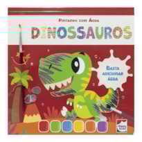 Pintando com Água: Dinossauro