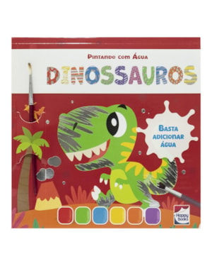 PINTANDO COM ÁGUA: DINOSSAURO