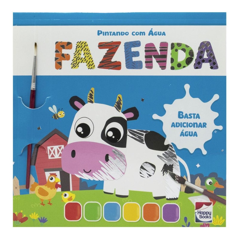 PINTANDO COM ÁGUA: FAZENDA
