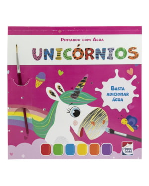 PINTANDO COM ÁGUA: UNICÓRNIO