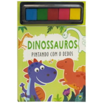 PINTANDO COM OS DEDOS: DINOSSAUROS