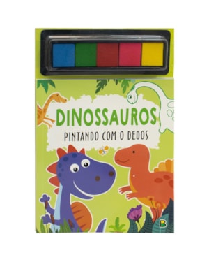 PINTANDO COM OS DEDOS: DINOSSAUROS