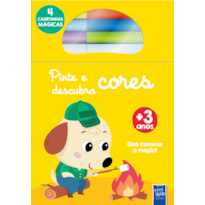 Pinte e descubra cores - Cachorro