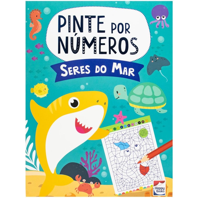 PINTE POR NÚMEROS: SERES DO MAR
