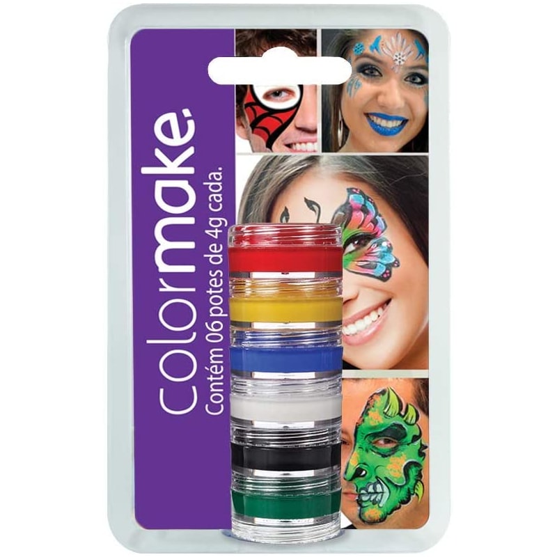 PINTURA CARA PINTADA COLOR MAKE MAQUIAGEM