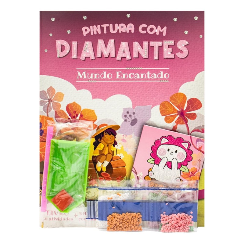 PINTURA COM DIAMANTES: MUNDO ENCANTADO
