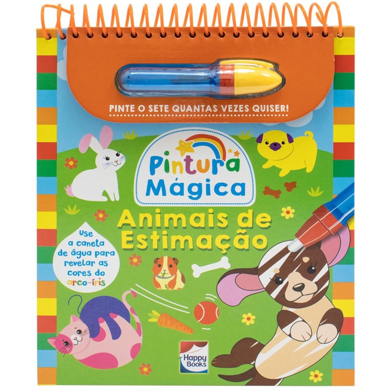 PINTURA MÁGICA: ANIMAIS DE ESTIMAÇÃO