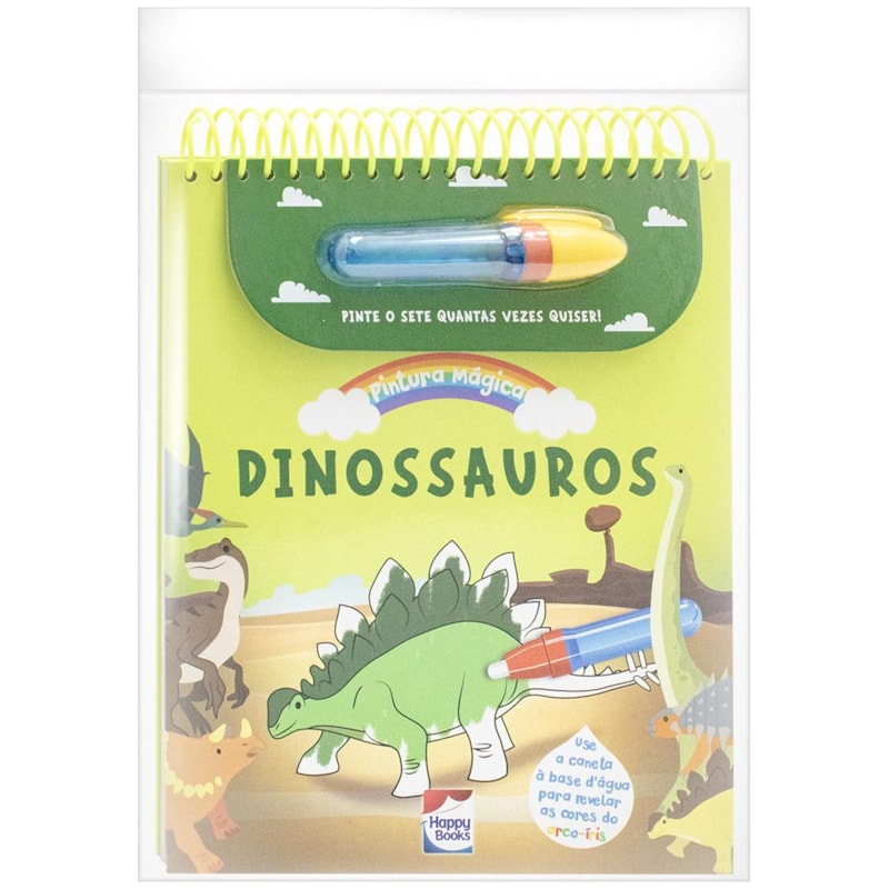 PINTURA MÁGICA: DINOSSAUROS