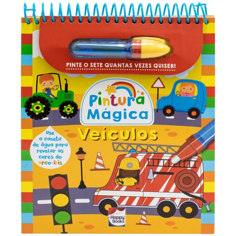 PINTURA MÁGICA: VEÍCULOS