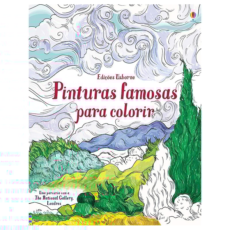 PINTURAS FAMOSAS PARA COLORIR