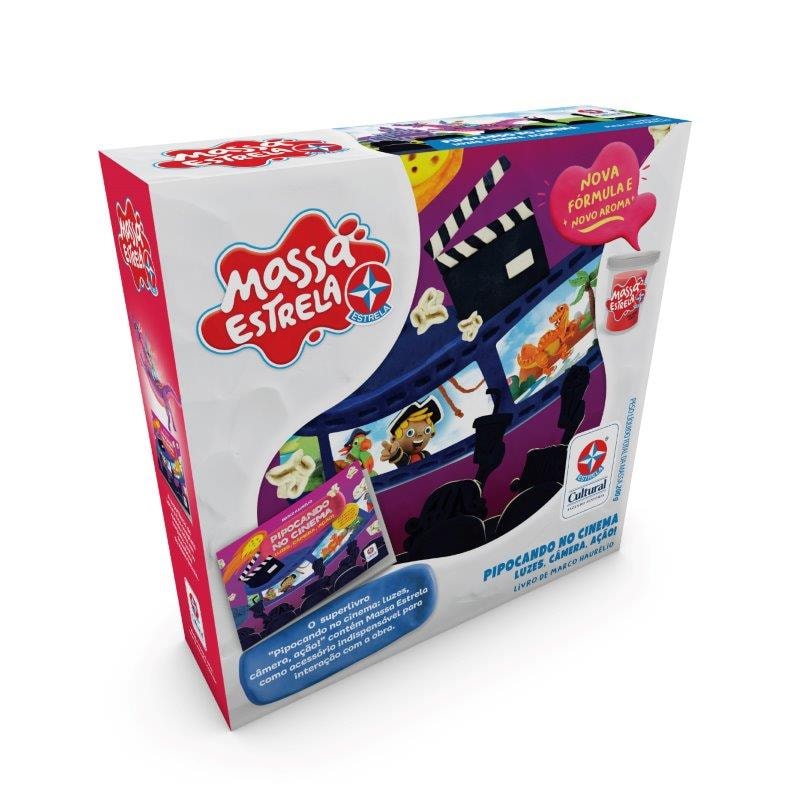 PIPOCANDO NO CINEMA: LUZES, CÂMERA, AÇÃO! - MASSA ESTRELA