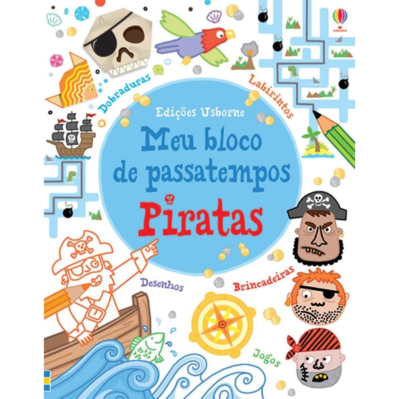 PIRATAS : MEU BLOCO DE PASSATEMPOS