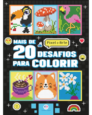PIXEL ART - MAIS DE 20 DESAFIOS PARA COLORIR