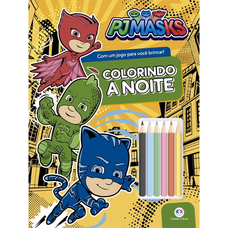 PJ MASKS: COLORINDO A NOITE