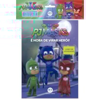 PJ MASKS - KIT COM 8 LIVROS