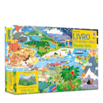 PLANETA TERRA: LIVRO COM QUEBRA-CABEÇA