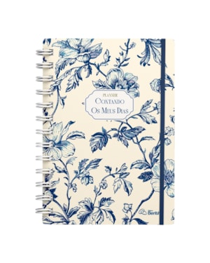 Planner Contando os Meus Dias | Capa Floral Clássica