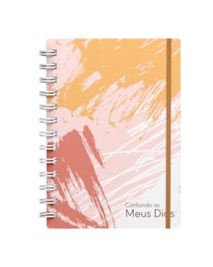 Planner Contando os Meus Dias | Capa Floral Rascunho