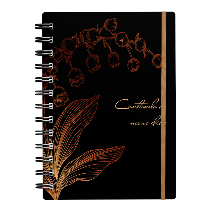 Planner Contando os Meus Dias | Capa Lírio do Vale