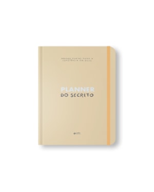 PLANNER DO SECRETO - CAPA AMARELA