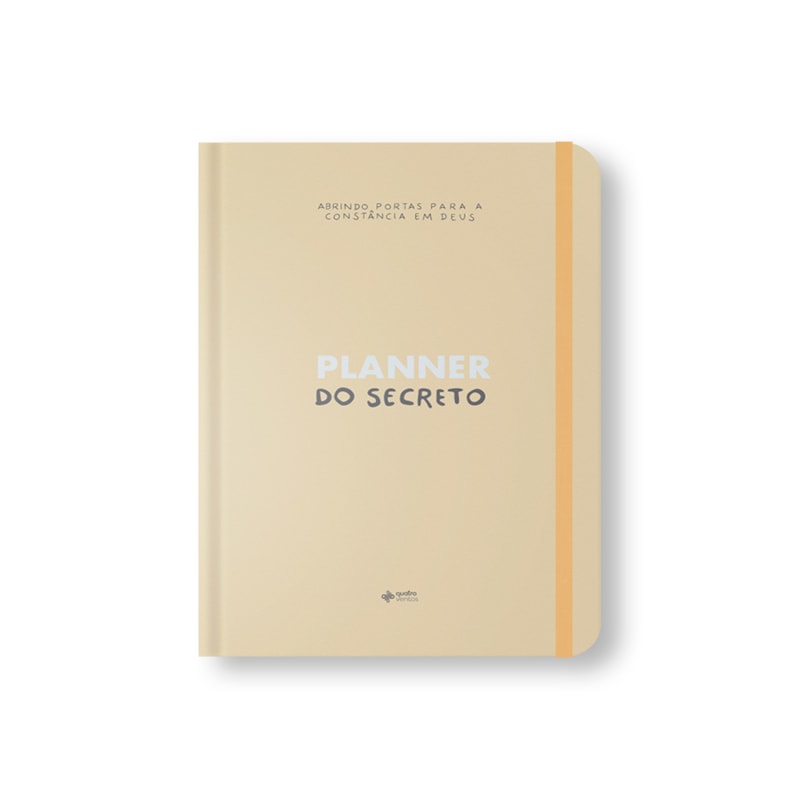 PLANNER DO SECRETO - CAPA AMARELA