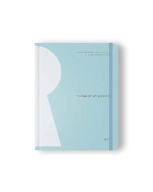 PLANNER DO SECRETO - CAPA AZUL