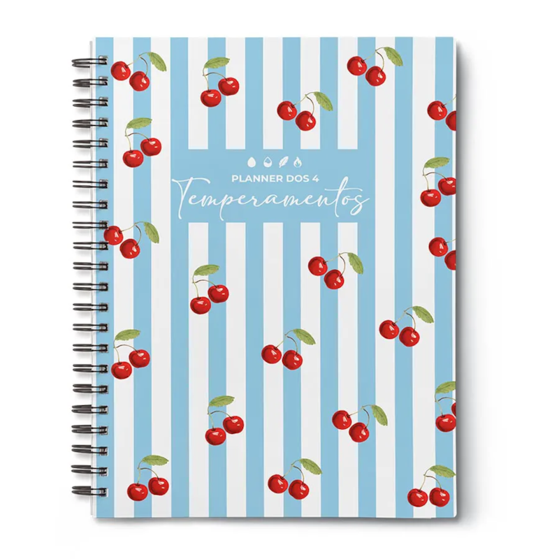 PLANNER DOS TEMPERAMENTOS - CEREJA