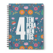 PLANNER DOS TEMPERAMENTOS - FLORES