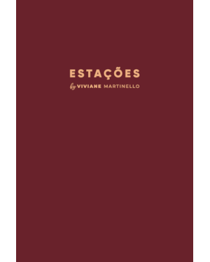 Planner estações by Viviane Martinello - Bordô